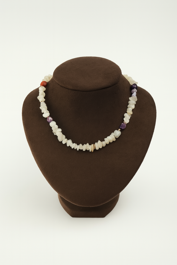 Moonstone Necklace I MN01-GOLD